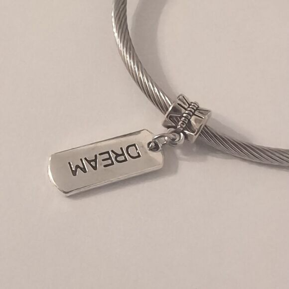 Silver Dream‎ Dangle Charm for Pandora Style Bracelet - Picture 2 of 4